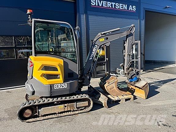 Volvo Ecr25D Mini ekskavatoriai < 7 t