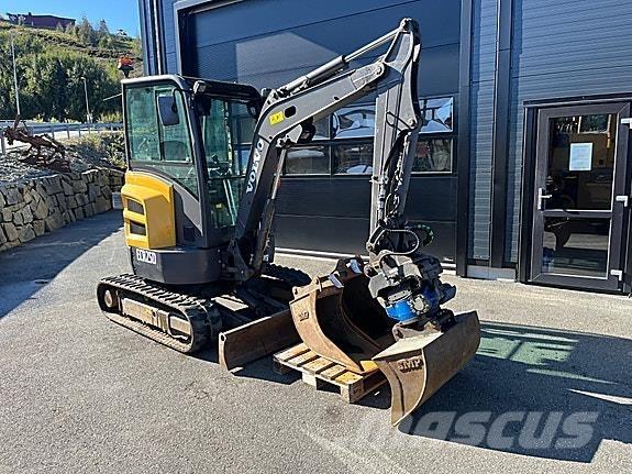 Volvo Ecr25D Mini ekskavatoriai < 7 t
