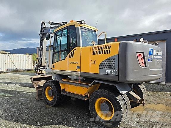Volvo EW160C Vikšriniai ekskavatoriai
