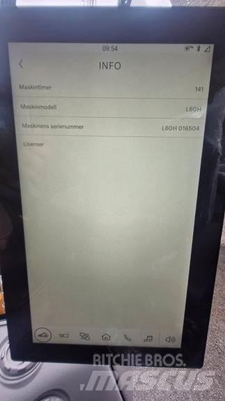 Volvo L60H Naudoti ratiniai krautuvai