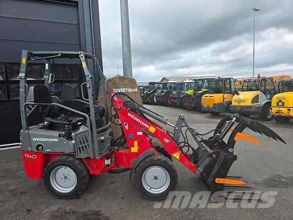 Weidemann 1140 Krautuvai su šoniniu pasukimu