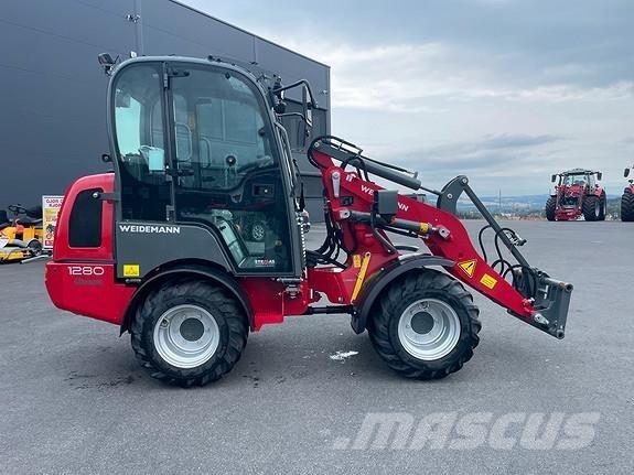 Weidemann 1280 Krautuvai su šoniniu pasukimu