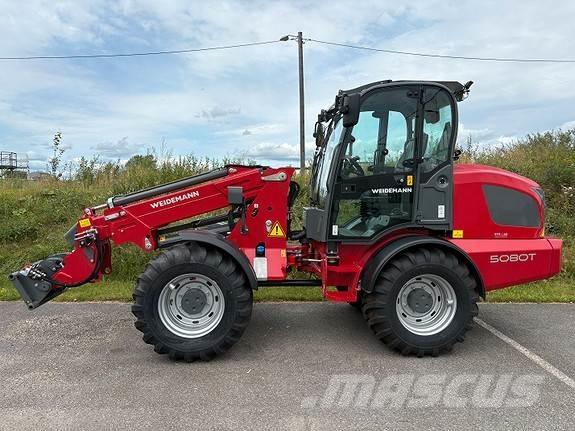 Weidemann 5080T Naudoti ratiniai krautuvai