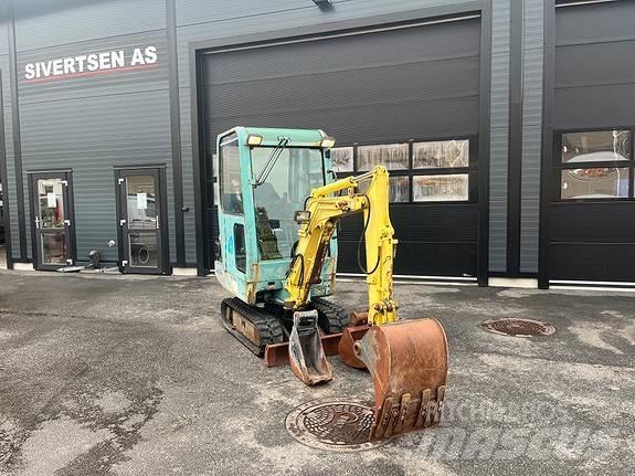 Yanmar B15 Mini ekskavatoriai < 7 t