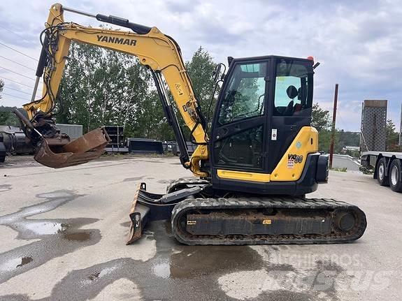 Yanmar Vio80 Vidutinės galios ekskavatoriai 7-12 t