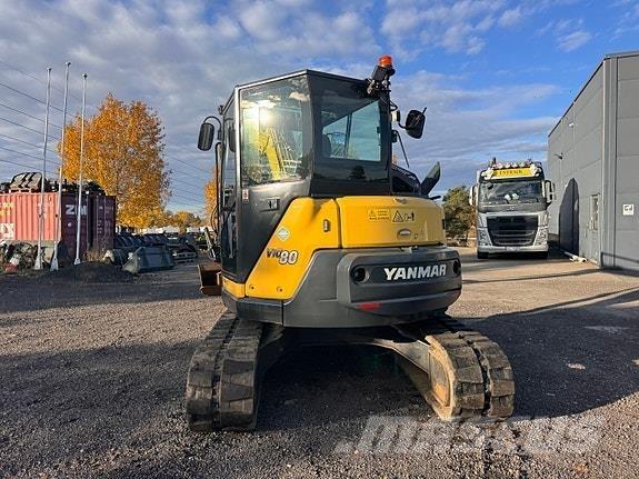 Yanmar Vio80-1A Vikšriniai ekskavatoriai