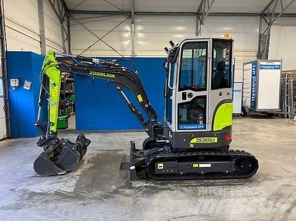 Zoomlion ZE26GU Mini ekskavatoriai < 7 t