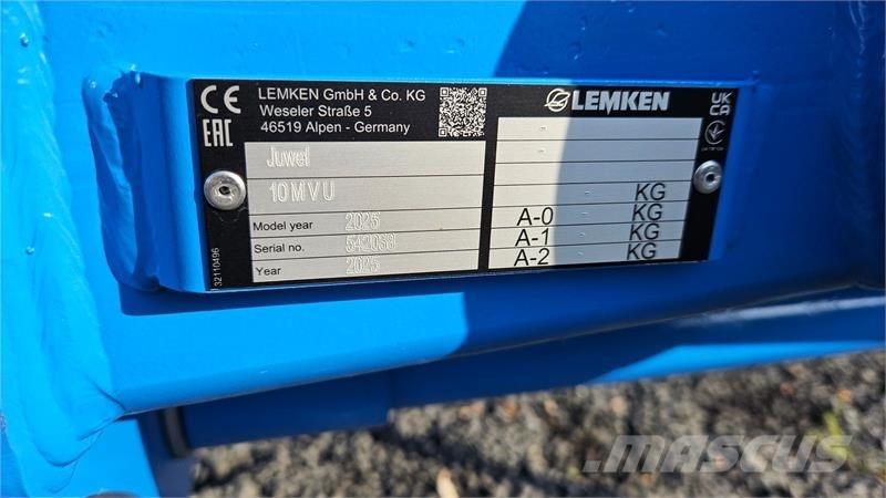 Lemken JUWEL 10M Apverčiamieji plūgai