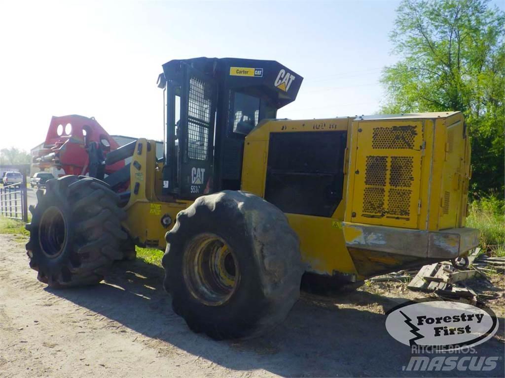 CAT 553C Miško pjovimo technika