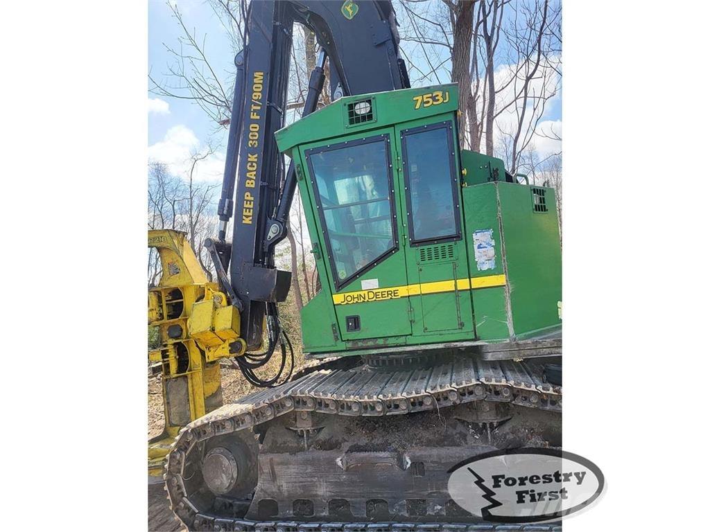 John Deere 753J Miško pjovimo technika