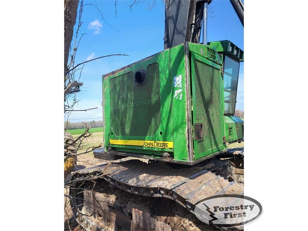 John Deere 753J Miško pjovimo technika