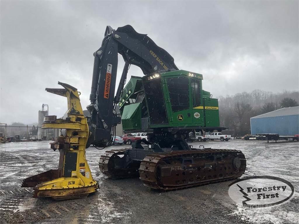 John Deere 859M Miško pjovimo technika