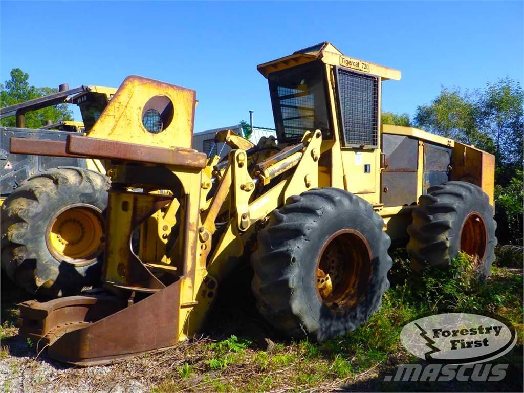 Tigercat 720 Miško pjovimo technika