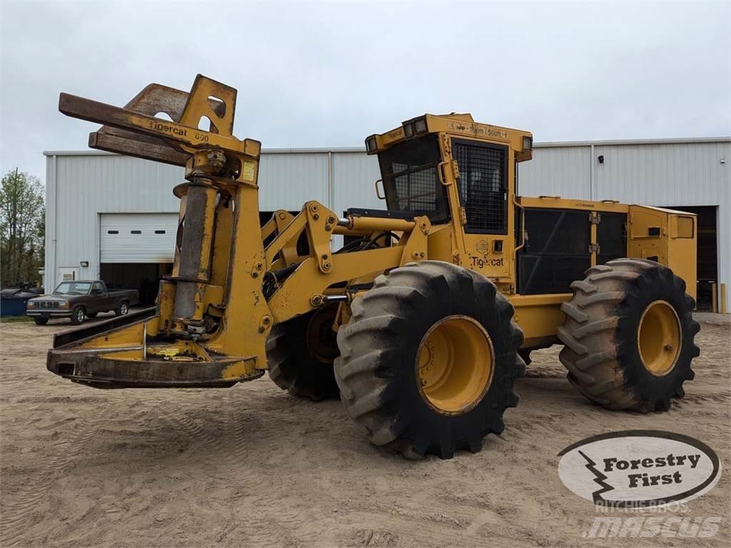 Tigercat 720G Miško pjovimo technika
