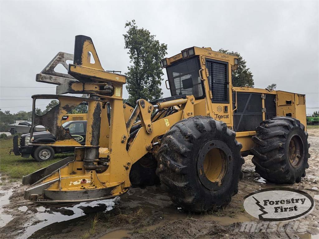 Tigercat 724G Miško pjovimo technika