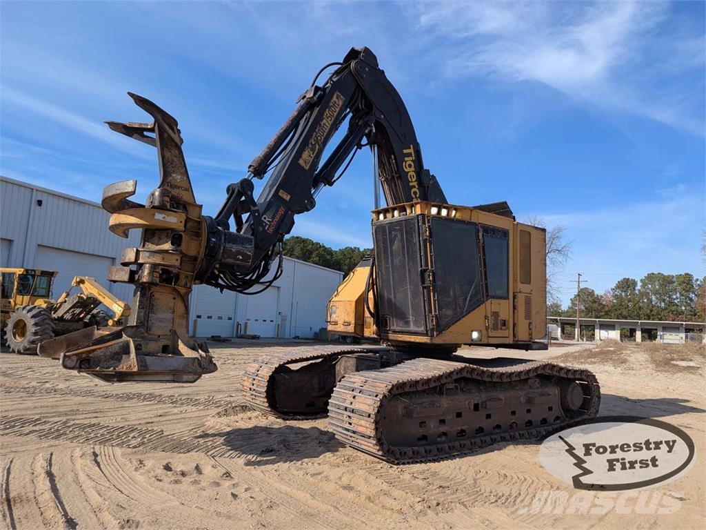 Tigercat 822D Miško pjovimo technika