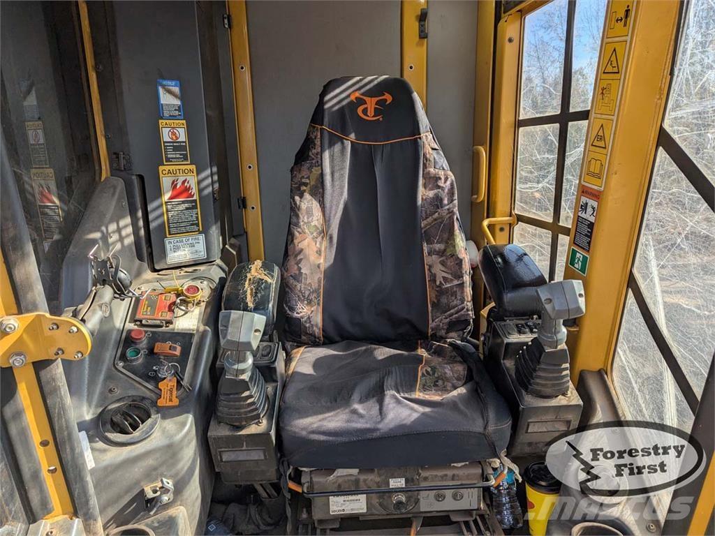 Tigercat 822D Miško pjovimo technika