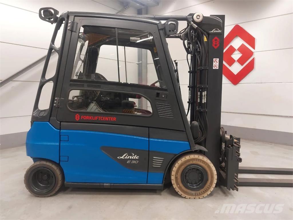 Linde E30L-01 Elektriniai šakiniai krautuvai