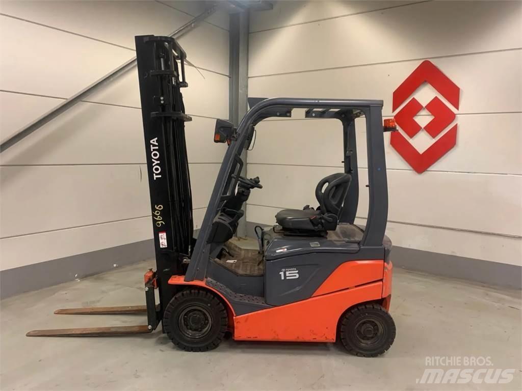 Toyota 8FBN15 Elektriniai šakiniai krautuvai
