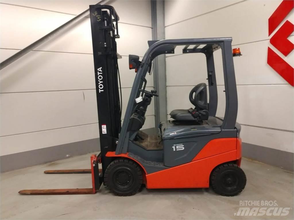 Toyota 8FBN15 Elektriniai šakiniai krautuvai