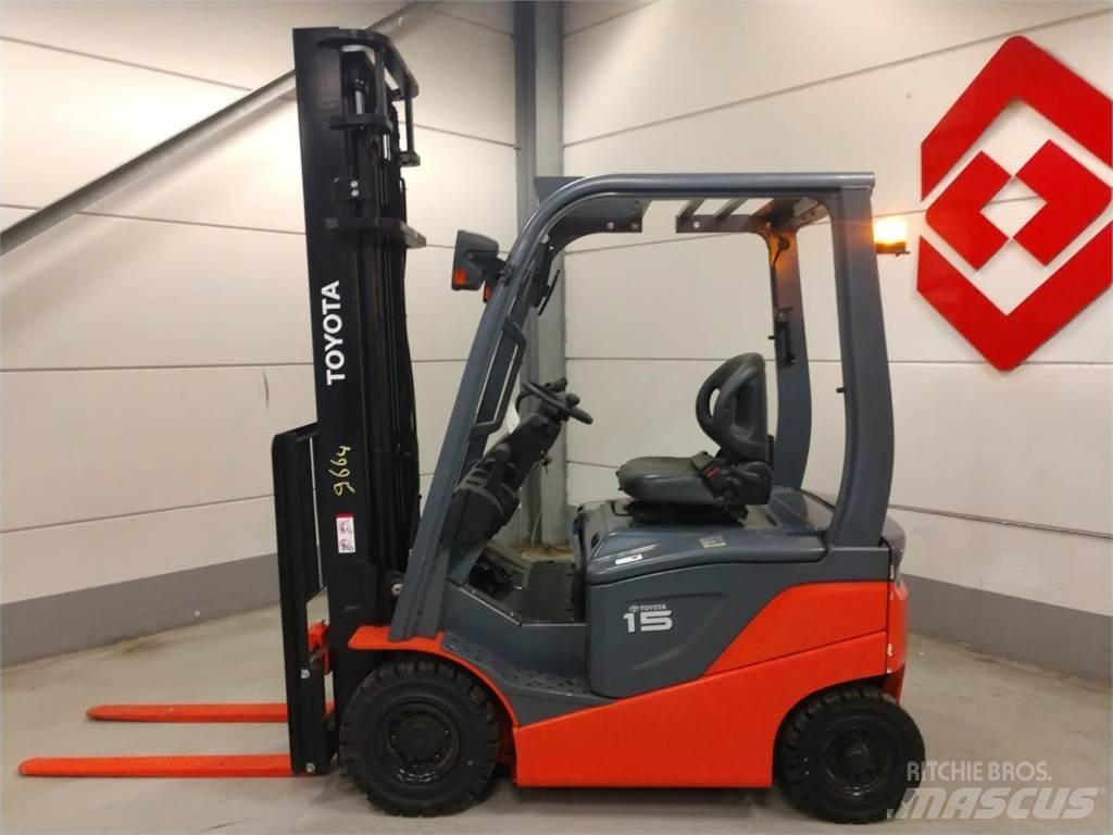 Toyota 8FBN15 Elektriniai šakiniai krautuvai