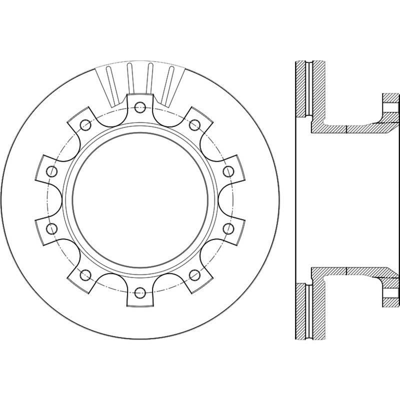  Centric Stabdžiai