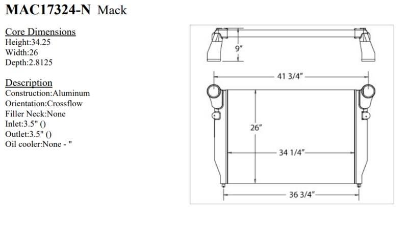 Mack CXN Transportas - Kita