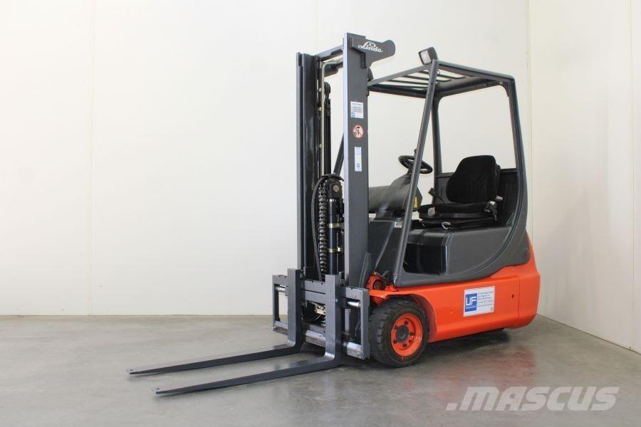 Linde E 16C Elektriniai šakiniai krautuvai