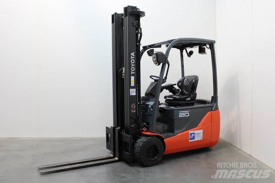 Toyota 8FBE 20 T Elektriniai šakiniai krautuvai