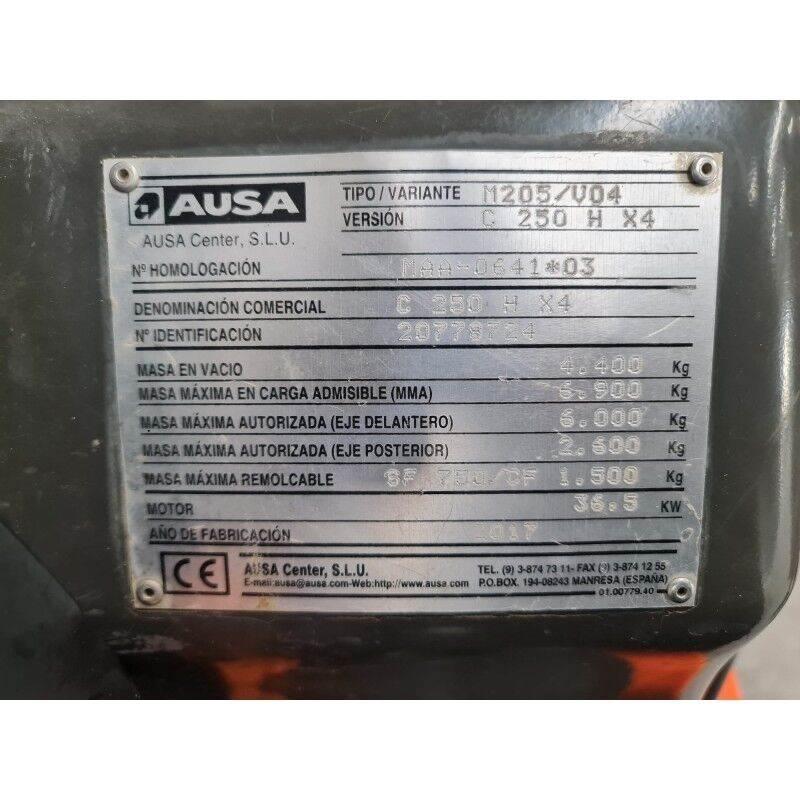 Ausa C250H Visureigiai krautuvai