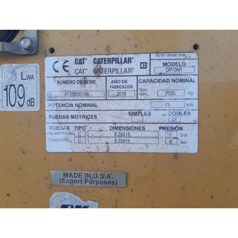 CAT DP70N1 Dyzeliniai krautuvai