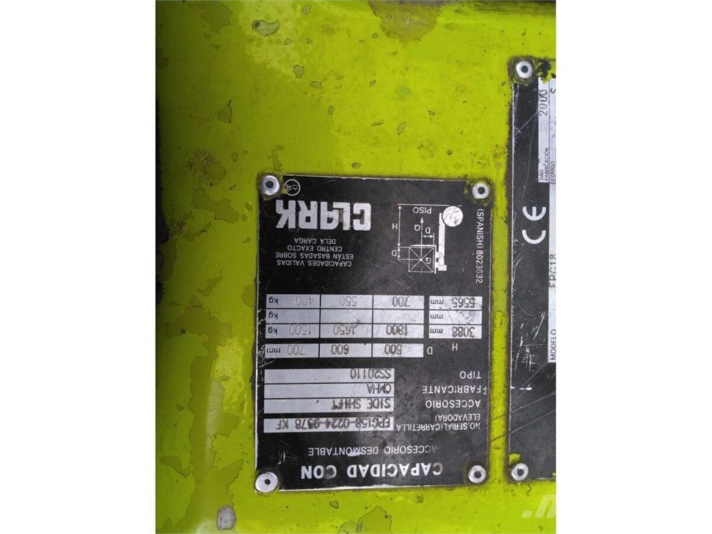 Clark EPG18 Elektriniai šakiniai krautuvai