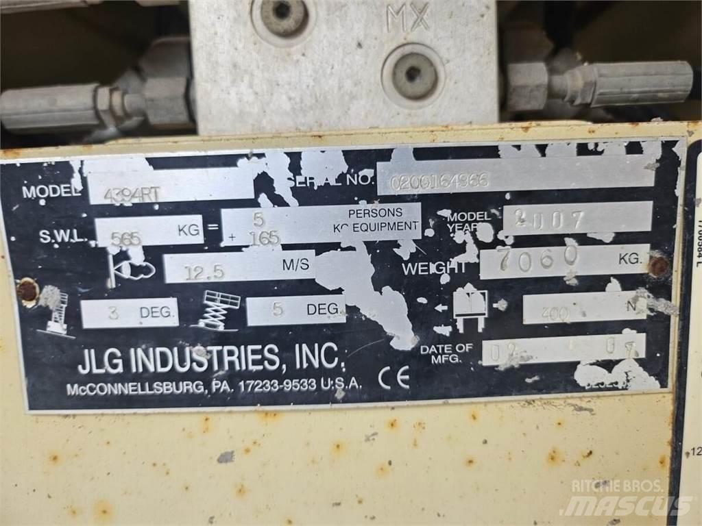 JLG 4394RT Žirkliniai keltuvai