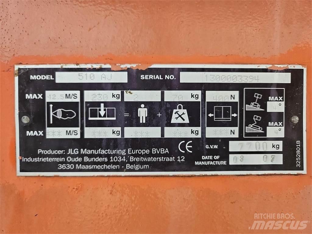 JLG 510AJ Alkūniniai keltuvai