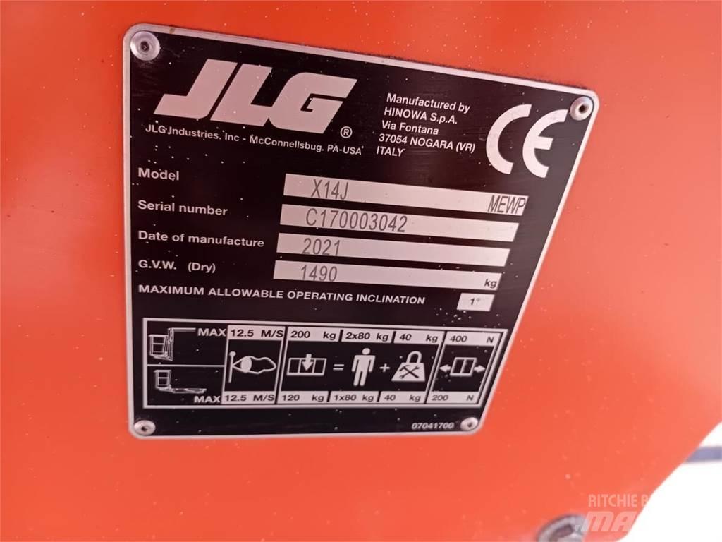 JLG X14J Alkūniniai keltuvai