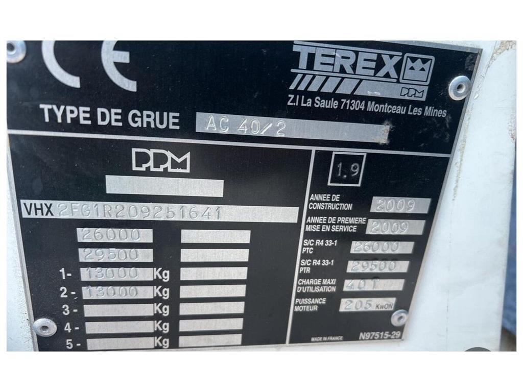 Terex AC40 Visureigiai kranai