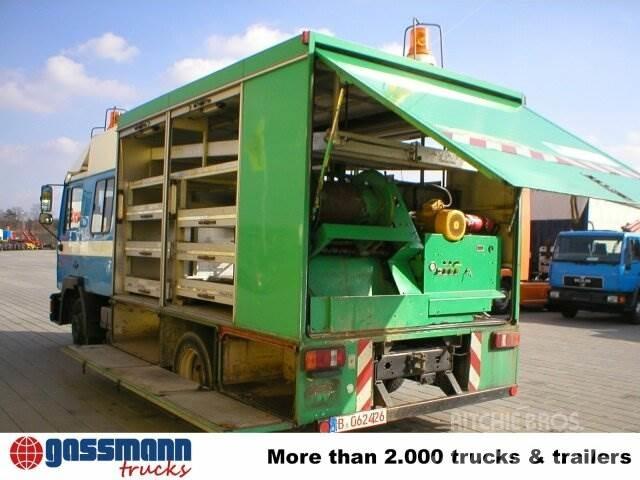MAN Spülwagen Šlavimo technika