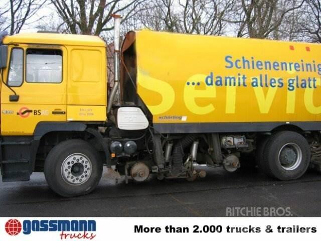 MAN T31 19.314 4x2 Šlavimo technika