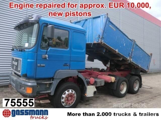 MAN T39 26.403 6x4 Savivarčių priekabų vilkikai