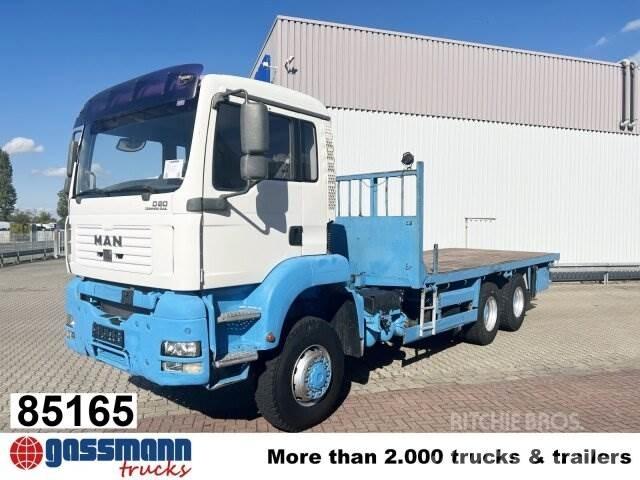 MAN TGA 26.310 6X6 BB Platformos/ Pakrovimas iš šono