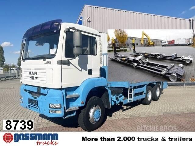 MAN TGA 26.310 6X6 BB Sunkvežimiai su keliamuoju kabliu