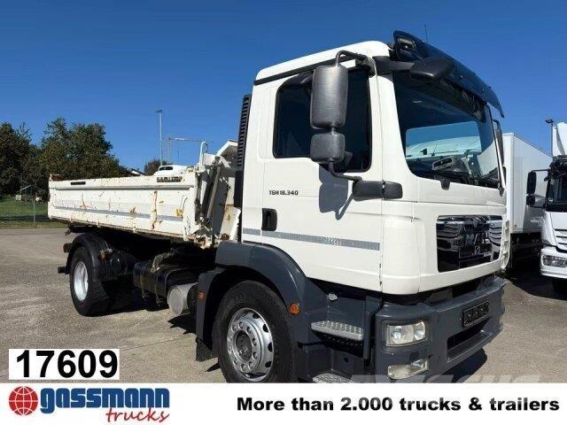 MAN TGM 18.340 4x2 BB Savivarčių priekabų vilkikai