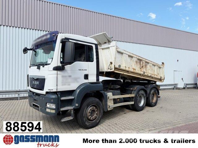 MAN TGS 26.400 6x4 BB Savivarčių priekabų vilkikai