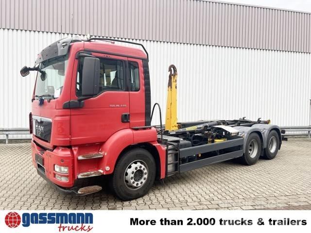 MAN TGS 26.440 6X4 BL Sunkvežimiai su keliamuoju kabliu