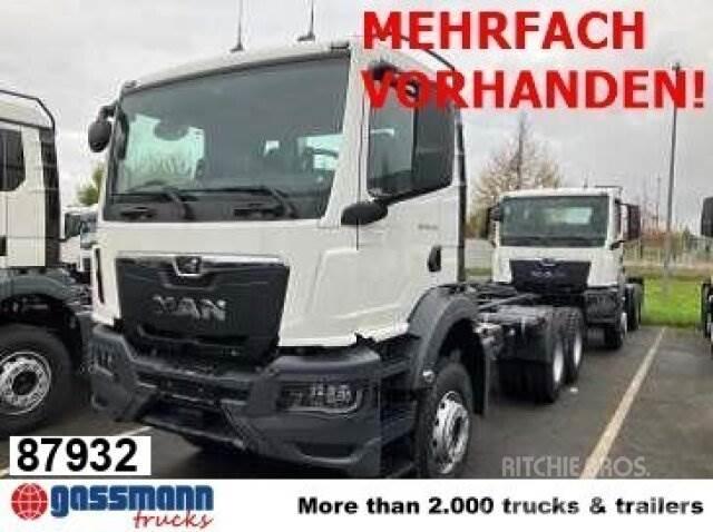 MAN TGS 33.440 6x4 BB Važiuoklė su kabina