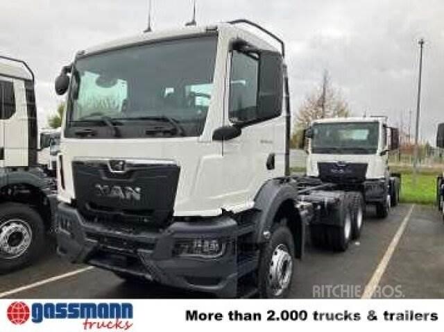 MAN TGS 33.440 6x4 BB Važiuoklė su kabina