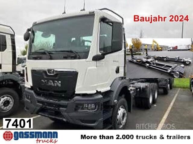 MAN TGS 33.440 BB 6x4 Sunkvežimiai su keliamuoju kabliu
