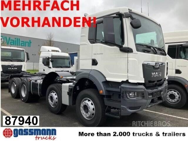 MAN TGS 41.440 8x4 BB Važiuoklė su kabina