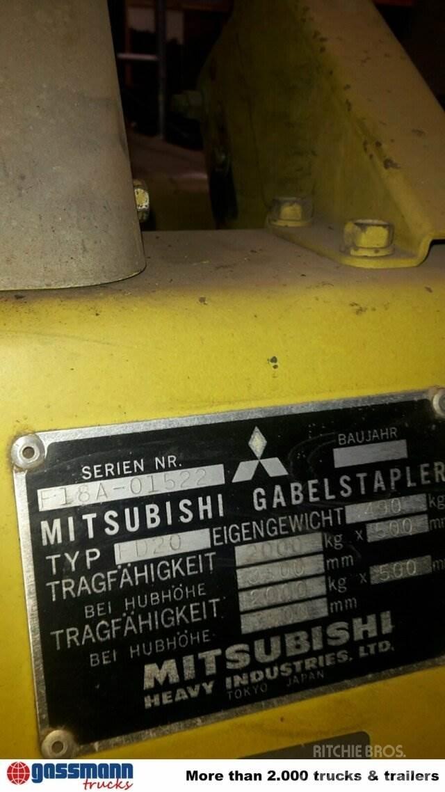 Mitsubishi FD20 Statyba - Kita