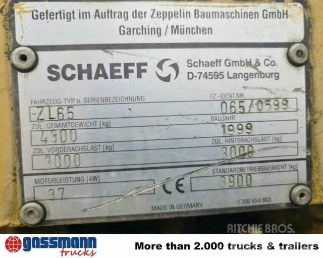 Schaeff ZL65 Radlader Statyba - Kita